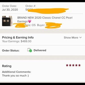 Ratings 😌❤️❤️❤️❤️